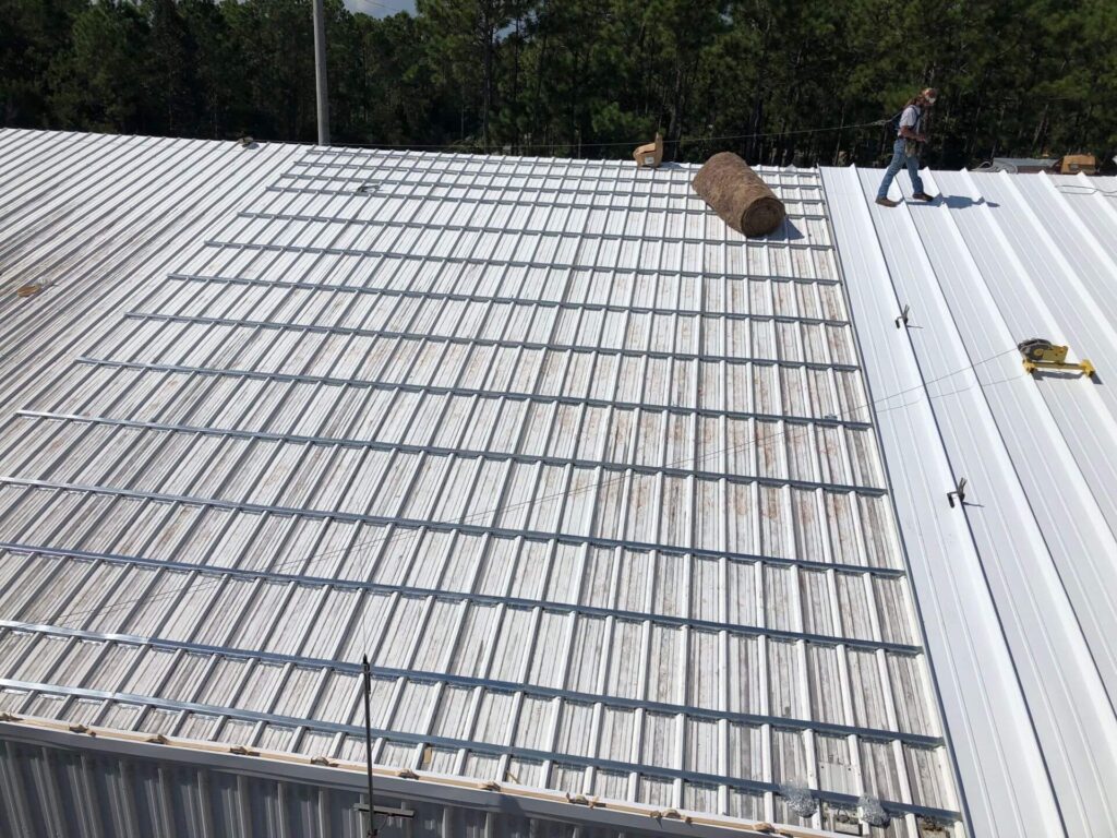 Re-Roofing (Retrofitting) Metal Roofs-Largo Metal Roofing Company